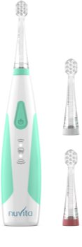 Nuvita Sonic Clean&Care Zahnbürste mit Schalltechnologie + 2 Ersatzaufsätze