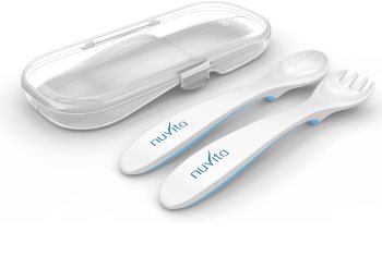 Nuvita Spoon and fork set couvert dans une boîte