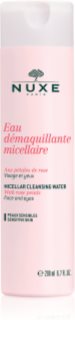Nuxe Cleansers and Make-up Removers agua micelar limpiadora para ojos y pieles sensibles