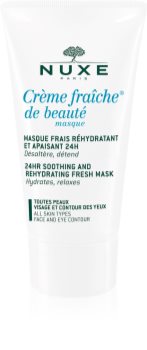 Nuxe Crème Fraîche de Beauté успокояваща и хидратираща маска за всички типове кожа на лицето