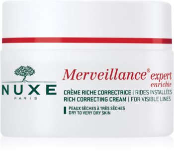 Nuxe Merveillance Expert creme antirrugas para pele seca a muito seca