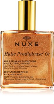 Nuxe Huile Prodigieuse Or Multifunctionele droog olie met glitters  voor Gezicht, Lichaam en Haar