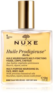Nuxe Huile Prodigieuse Riche multifunkcyjny suchy olejek do bardzo suchej skóry