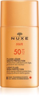 Nuxe Sun leichtes, schützendes Fluid SPF 50