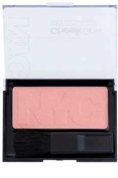 NYC Cheek Glow blush com pincel