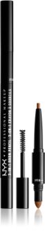 NYX Professional Makeup 3-In-1 Brow Pencil Brow Pencil