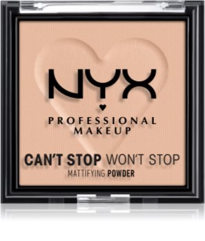 NYX Professional Makeup Can't Stop Won't Stop Mattifying Powder matující pudr