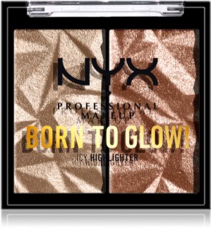 NYX Professional Makeup Born To Glow Icy Highlighter палетка хайлайтеров
