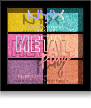NYX Professional Makeup Metal Play Metallic-Lidschatten