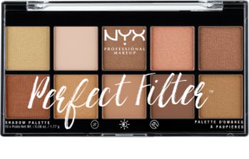 NYX Professional Makeup Perfect Filter Shadow Palette szemhéjfesték paletta