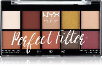NYX Professional Makeup Perfect Filter Shadow Palette Eyeshadow Palette
