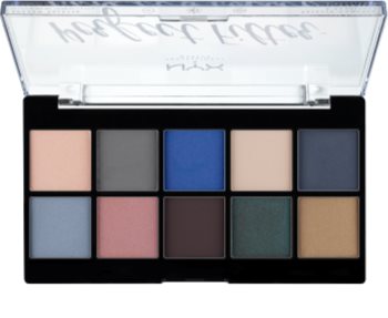 NYX Professional Makeup Perfect Filter Shadow Palette paleta očních stínů