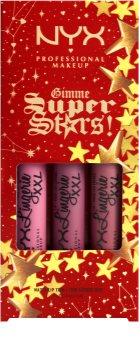 NYX Professional Makeup Gimme SuperStars! Lip Lingerie XXL Trio Geschenkset für Lippen