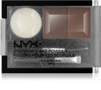 NYX Professional Makeup Eyebrow Cake Powder sada na úpravu obočí