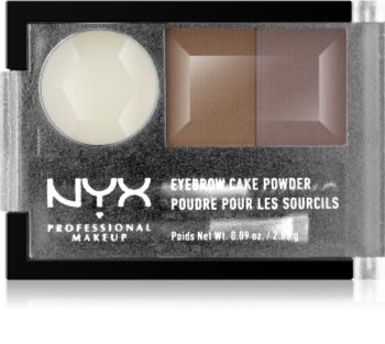 NYX Professional Makeup Eyebrow Cake Powder kit per sopracciglia