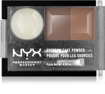 NYX Professional Makeup Eyebrow Cake Powder kit per sopracciglia