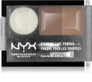 NYX Professional Makeup Eyebrow Cake Powder sada na úpravu obočí