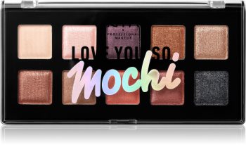 NYX Professional Makeup Love You So Mochi paleta očních stínů