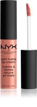 NYX Professional Makeup Soft Matte Lip Cream ruj lichid mat, cu textură lejeră