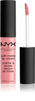 NYX Professional Makeup Soft Matte Lip Cream ruj lichid mat, cu textură lejeră