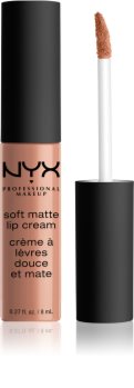 NYX Professional Makeup Soft Matte Lip Cream ruj lichid mat, cu textură lejeră