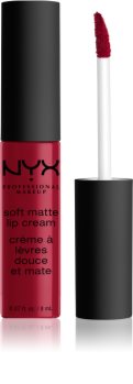 NYX Professional Makeup Soft Matte Lip Cream ruj lichid mat, cu textură lejeră