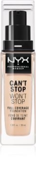 NYX Professional Makeup Can't Stop Won't Stop base de cobertura total
