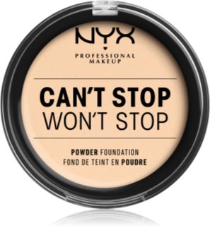 NYX Professional Makeup Can't Stop Won't Stop Powder Foundation pudrový make-up