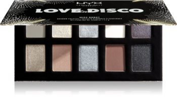 NYX Professional Makeup Love Lust Disco paletă cu farduri de ochi