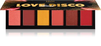 NYX Professional Makeup Love Lust Disco Sweet Cheeks Blush палитра за лице