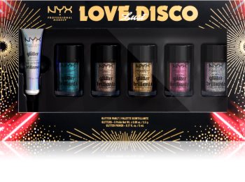 NYX Professional Makeup Love Lust Disco Glitter Vault set dekorativne kozmetike