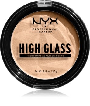NYX Professional Makeup High Glass rozjasňující pudr