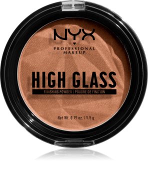 NYX Professional Makeup High Glass pudr pro rozjasnění pleti
