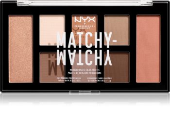 NYX Professional Makeup Matchy-Matchy палитра сенки за очи