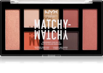 NYX Professional Makeup Matchy-Matchy paletka očních stínů