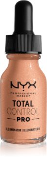 NYX Professional Makeup Total Control Pro Illuminator течен хайлайтър