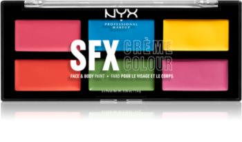 NYX Professional Makeup SFX Creme Colour™ Palette für Körper und Gesicht