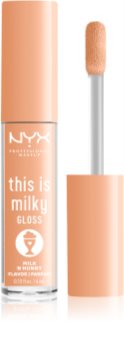 NYX Professional Makeup This is Milky Gloss Milkshakes brillo de labios hidratante con fragancia