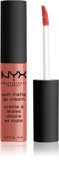 NYX Professional Makeup Soft Matte Lip Cream ruj lichid mat, cu textură lejeră