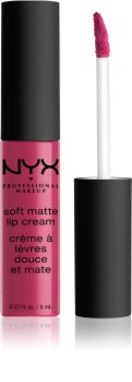 NYX Professional Makeup Soft Matte Lip Cream ruj lichid mat, cu textură lejeră