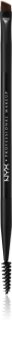 NYX Professional Makeup Pro Dual pinceau pour le soin des sourcils