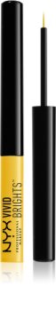 NYX Professional Makeup Vivid Brights barevné tekuté linky na oči