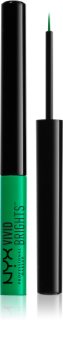 NYX Professional Makeup Vivid Brights barevné tekuté linky na oči