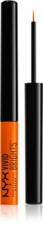 NYX Professional Makeup Vivid Brights barevné tekuté linky na oči