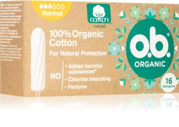 o.b. Organic Normal tampons