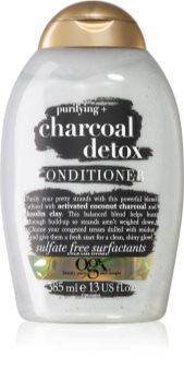 OGX Charcoal Detox čisticí kondicionér pro oslabené vlasy