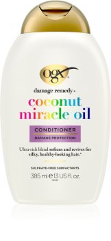 OGX Coconut Miracle Oil balsam pentru întărirea părului cu ulei de cocos