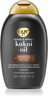 OGX Kukuí Oil hydratační šampon proti krepatění