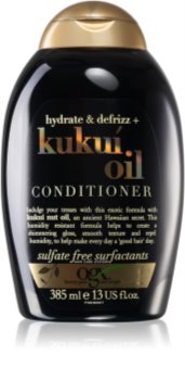 OGX Kukuí Oil feuchtigkeitsspendender Conditioner gegen strapaziertes Haar