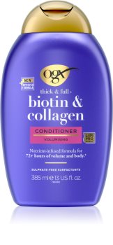 OGX Biotin & Collagen dúsító kondicionáló a hajtérfogat növelésére